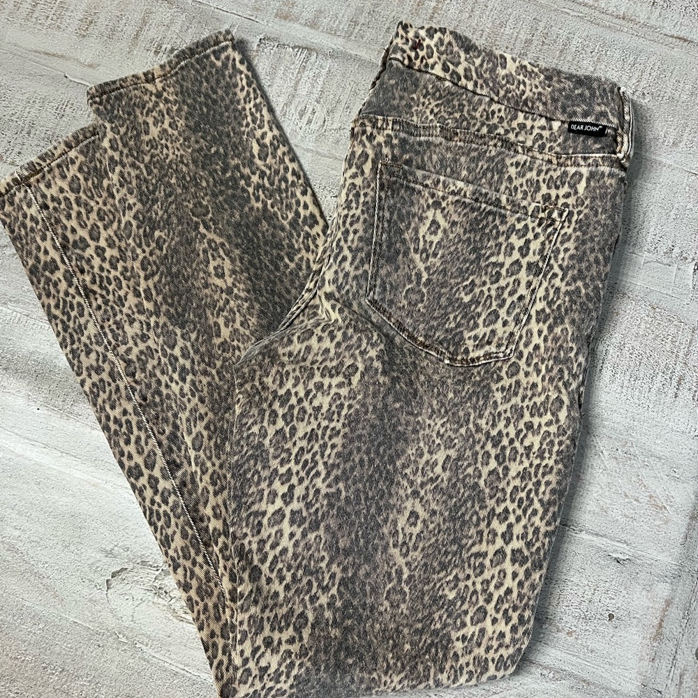 Leopard Print Women's Jeans